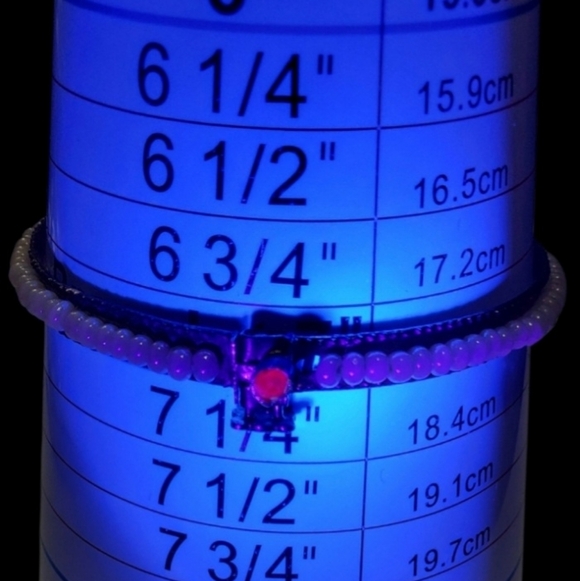 Antique Ruby Bangle - Picture 2 of 4